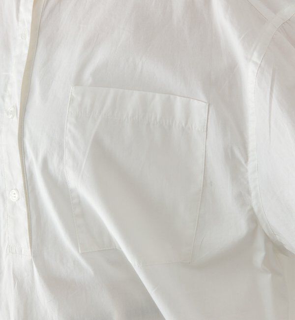  「裾レーススキッパーシャツ」|シャツ・ブラウス|