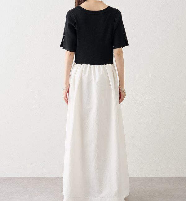  「【@__misa__03企画】プレート付きドッキング半袖ワンピース」|ワンピース|