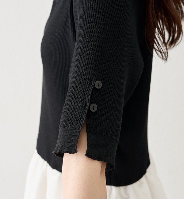  「【@__misa__03企画】プレート付きドッキング半袖ワンピース」|ワンピース|