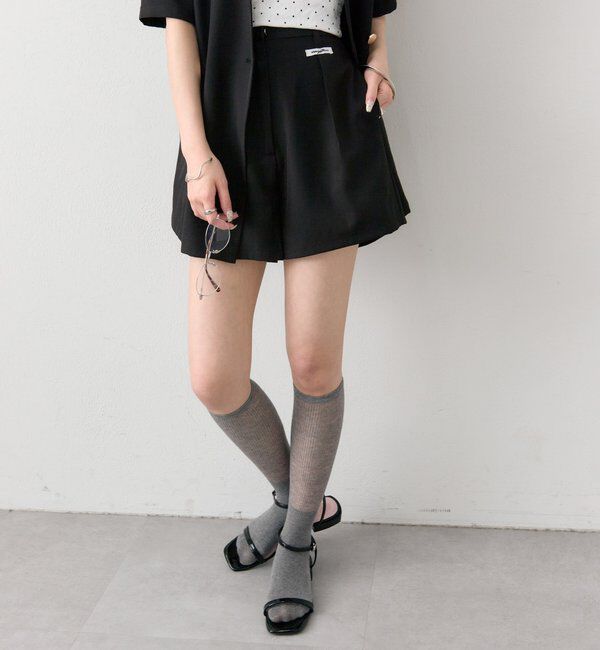  「タックショートパンツ」|チノ|