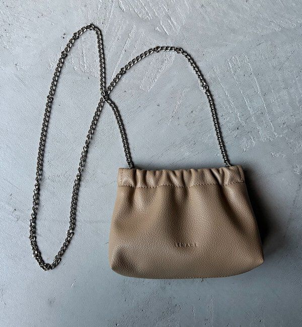  「チェーンギャザーポーチバッグ」|その他|