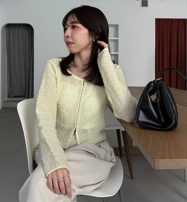  「【mana企画】シャーリングホックブラウス」|シャツ・ブラウス|