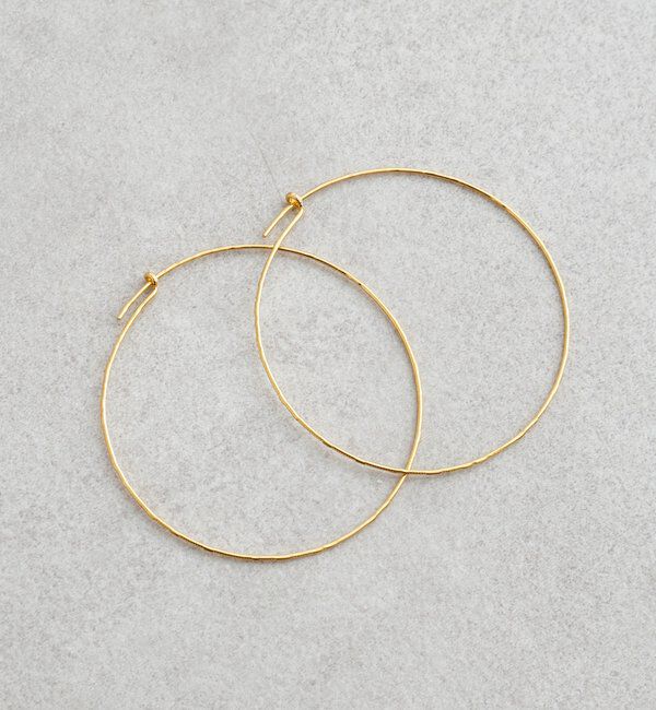  「ニュアンスフープピアス」|ピアス|