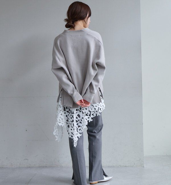  「コットンスムースカーディガン」|カーディガン|