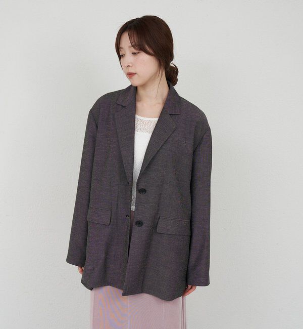  「リネティオーバージャケット」|テーラードジャケット|