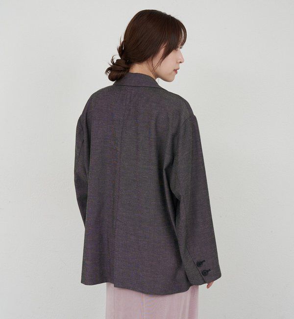  「リネティオーバージャケット」|テーラードジャケット|