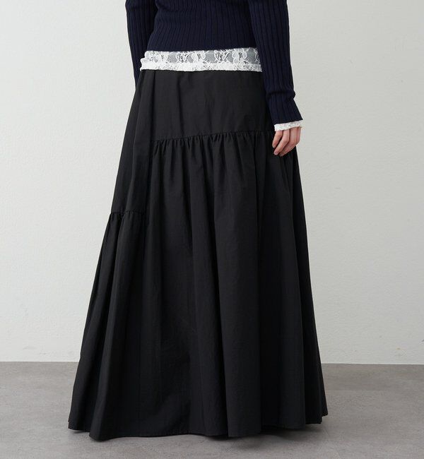  「タフタボリュームスカート」|スカート|