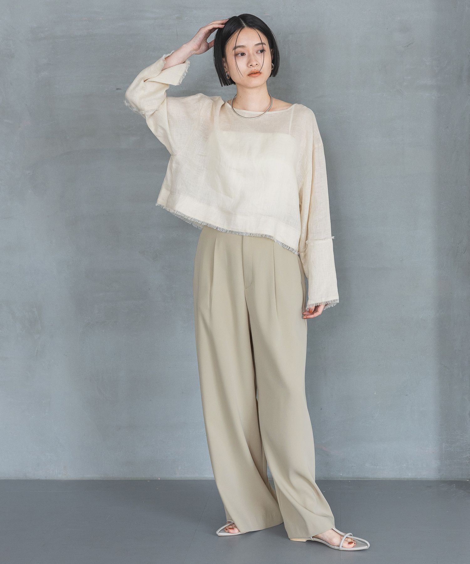 A part by 「ルランゼフィールリネンプルオーバー」|シャツ・ブラウス|