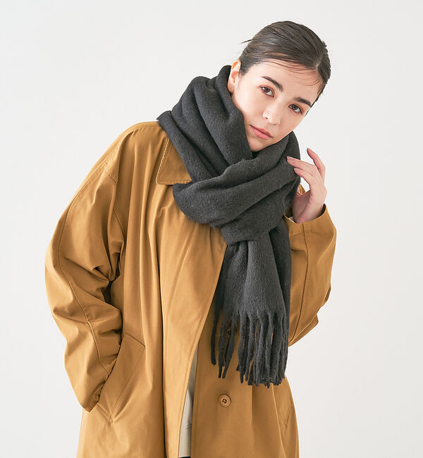 collex「フカフカライトブークレーマフラー」|マフラー|