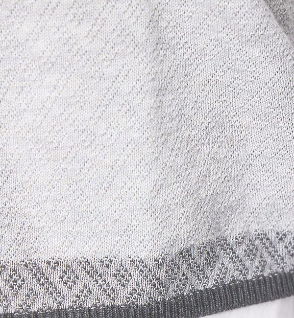 ABAHOUSE「【バスケット柄】 ワンボタン カーディガン」|カーディガン|