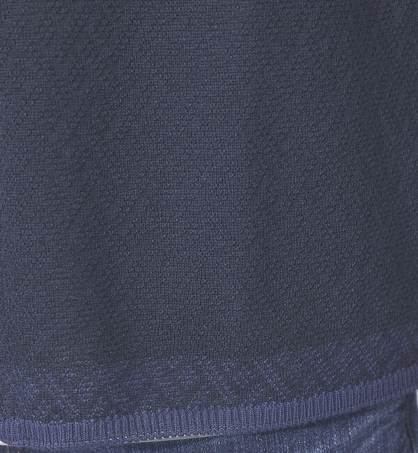 ABAHOUSE「【バスケット柄】 ワンボタン カーディガン」|カーディガン|