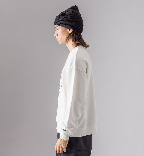 ABAHOUSE「【FRUIT OF THE LOOM】カレッジロゴ ヘビーオンス ルーズ クルー」|スウェット・ジャージ|