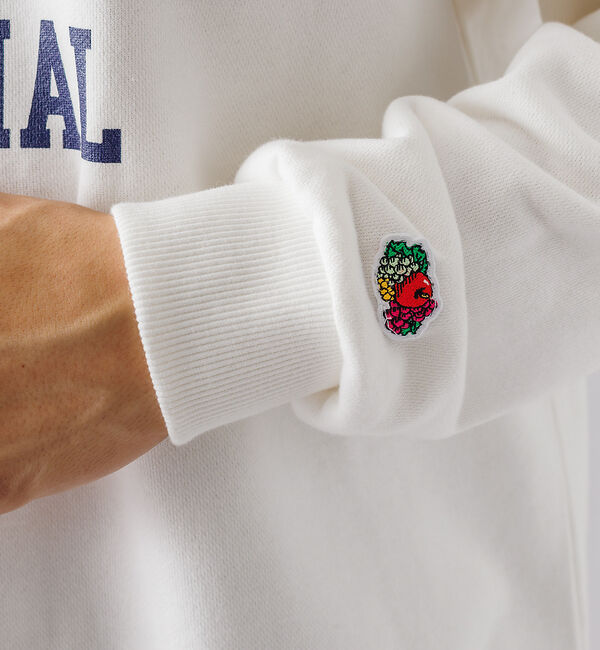 ABAHOUSE「【FRUIT OF THE LOOM】カレッジロゴ ヘビーオンス ルーズ クルー」|スウェット・ジャージ|