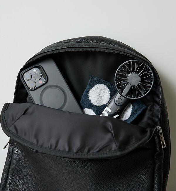 ABAHOUSE「【WEB別注】シボレザー スマートリュック  / バックパック / 15.0イン」|リュック|