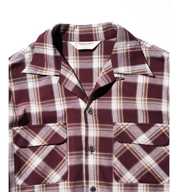 ABAHOUSE「【TOWNCRAFT/タウンクラフト】50S LOOP COLLAR SHIRT」|シャツ・ブラウス|