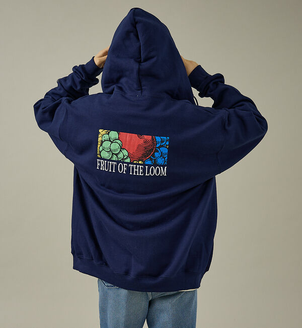 ABAHOUSE「【FRUIT OF THE LOOM】PRINTZIP HOODIE2/ユニセッ」|パーカー|