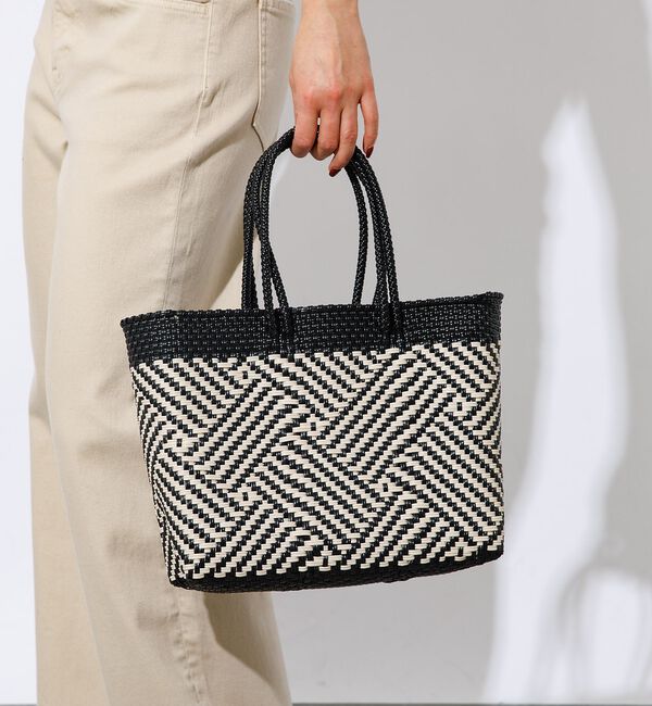 ABAHOUSE「【MOON BIRD/ムーンバード】メルカドバッグ / カゴバッグ / Sサイズ」|トートバッグ|