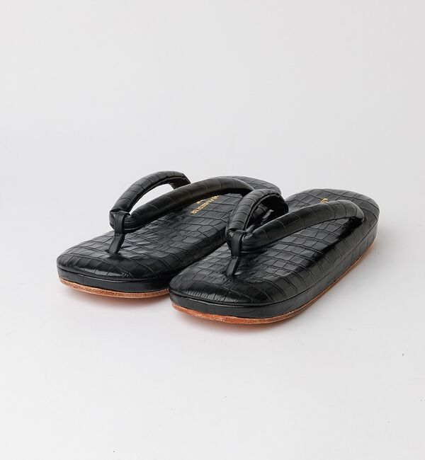 alfredoBANNISTER「【MADE IN JAPAN】雪駄サンダル【予約】」|サンダル|ブラック