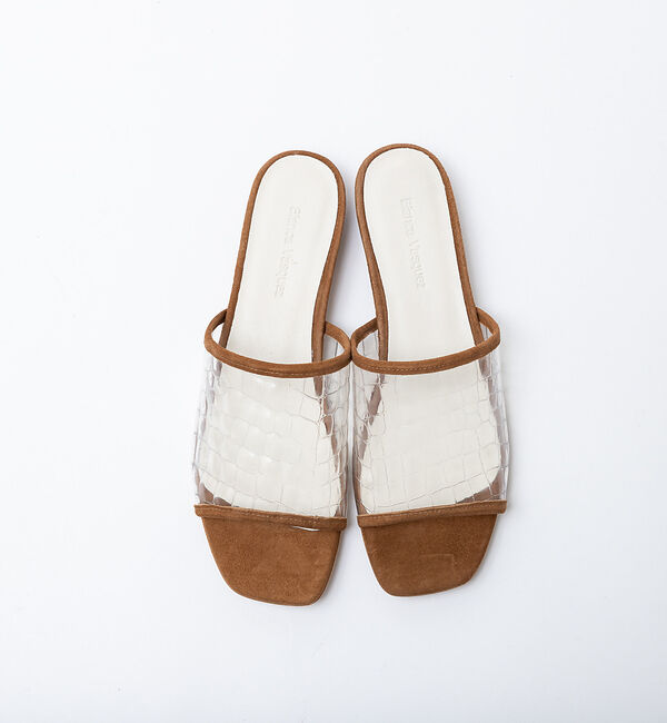 Rouge vif「【BIANCA VASQUEZ】Mod12Baby Coco」|サンダル|ブラウン