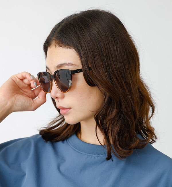 Rouge vif「【LE FOON / ルフォーン】キャッツアイサングラス」|メガネ|