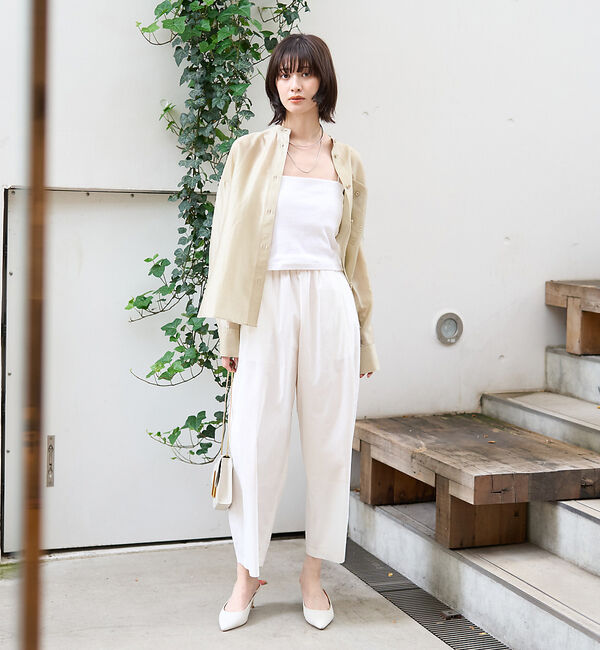 Rouge vif「ポケット付きシアーシャツ」|シャツ・ブラウス|