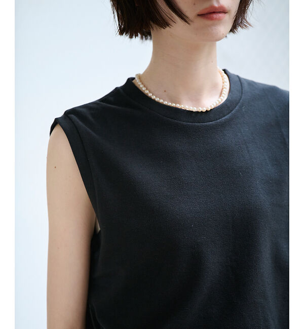 Rouge vif「【JEMORGAN/ジェーイーモーガン】カノコノースリーブカットソー/TCカノコ」|Tシャツ・カットソー|