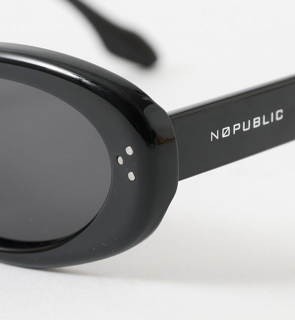 Rouge vif「【NOPUBLIC/ノーパブリック】オーバルサングラス/01：03/サングラス/」|メガネ|