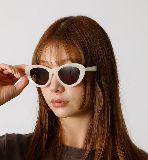 Rouge vif「【NOPUBLIC/ノーパブリック】キャッツアイサングラス/02:03/サングラ」|メガネ|