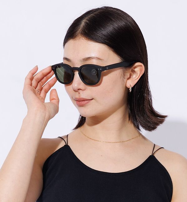 Rouge vif「【IZIPIZI】偏光サングラス / ボストン / ウェリントン / UVカット」|メガネ|