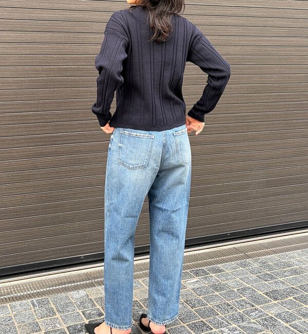 Rouge vif「【定番人気追加】【RED CARD/レッドカード】Jazz ルーズテーパードワイ」|デニム|