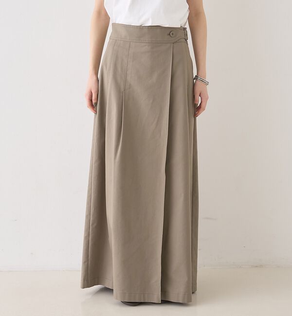 Rouge vif「タックグルカベルト マキシスカート」|スカート|
