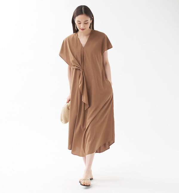 qualite「ラッフルスリーブワンピース」|ワンピース|