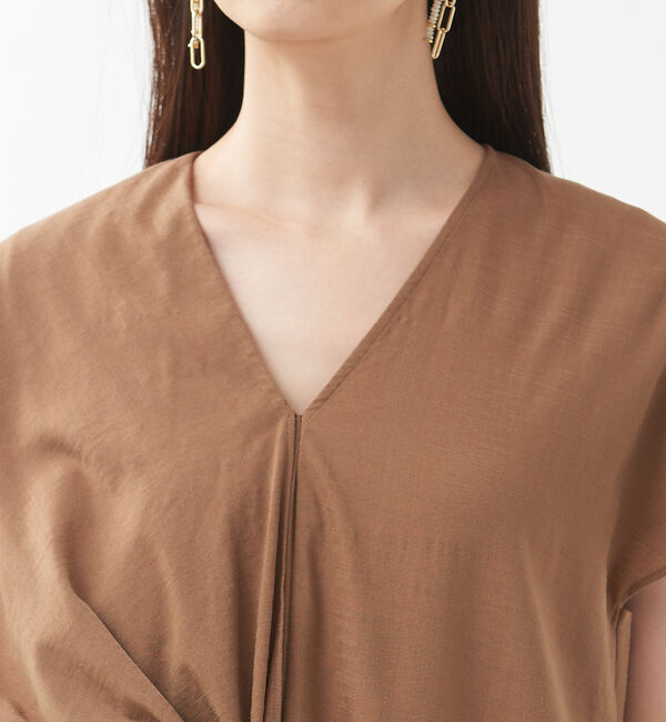 qualite「ラッフルスリーブワンピース」|ワンピース|