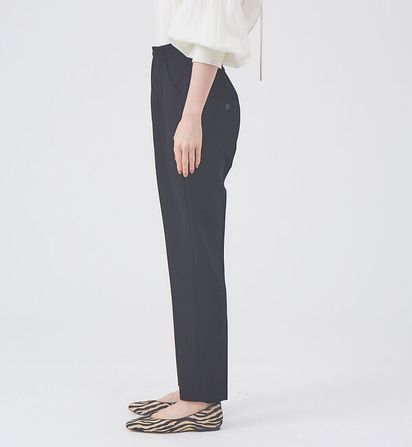 qualite「《セットアップ対応》ダブルクロスハイウエストテーパード【セージグリーン】」|その他|