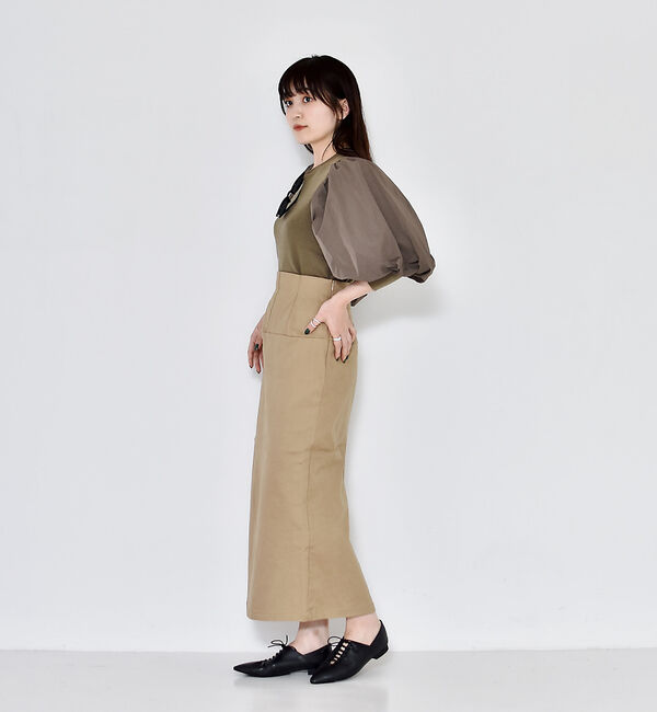 AU BANNISTER「ポインテッドトゥレースアップバブーシュ」|その他|