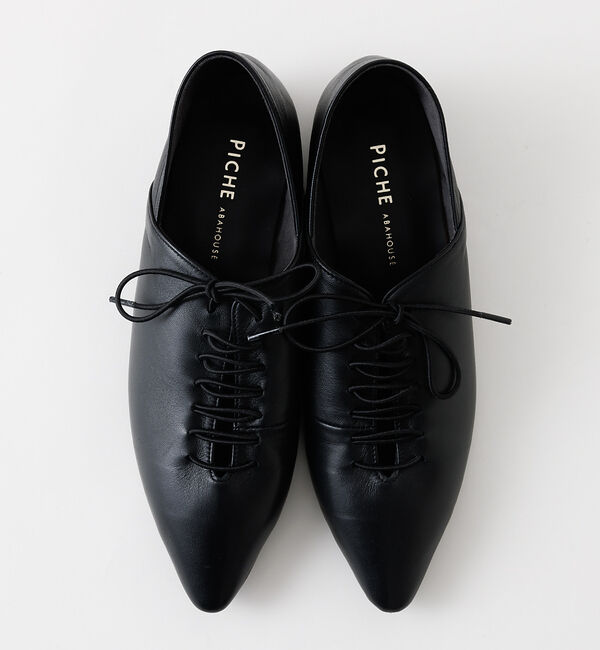 AU BANNISTER「ポインテッドトゥレースアップバブーシュ」|その他|