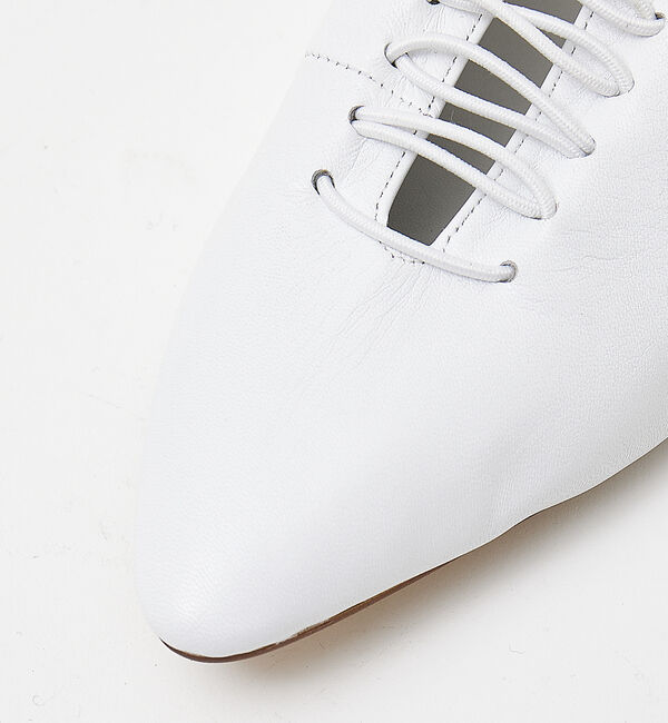 AU BANNISTER「ポインテッドトゥレースアップバブーシュ」|その他|