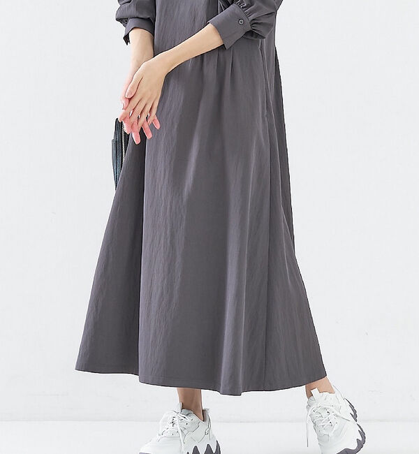 abahouse mavie「【大人のいちまんワンピ】ウエストタックワンピース」|ワンピース|