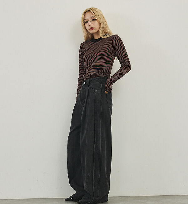 NOMINE「【Miller】パネルロングスリーブロンT」|Tシャツ・カットソー|