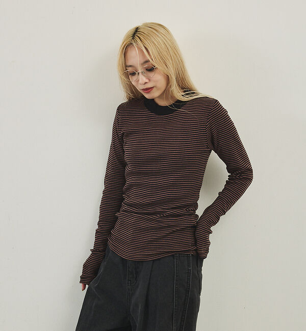 NOMINE「【Miller】パネルロングスリーブロンT」|Tシャツ・カットソー|