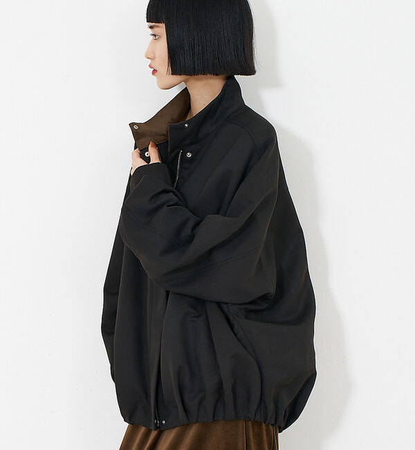 NOMINE「ドルマンボリュームブルゾン」|ブルゾン・スタジャン|