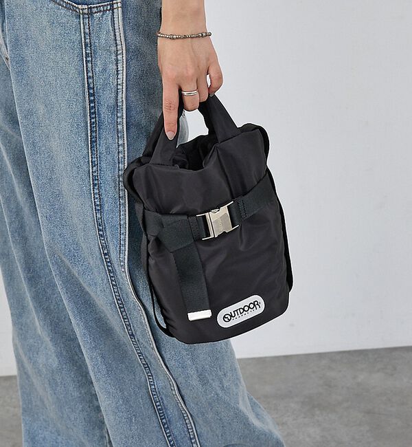 NOMINE「【OUTDOOR PRODUCTS】2way Belt Tote(SS) ベルト」|トートバッグ|ブラック