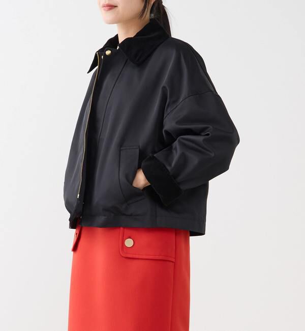 TIARA「ショートレングスジャケット」|ブルゾン・スタジャン|