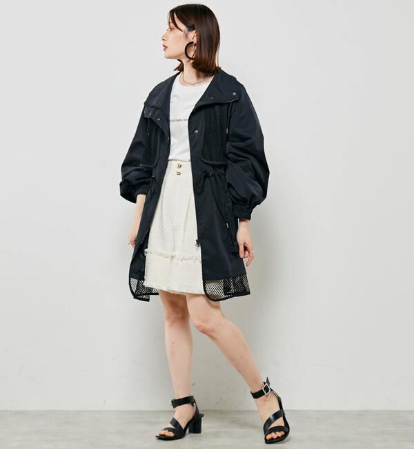 Soffitto「異素材使いマウンテンパーカーコート」|その他|