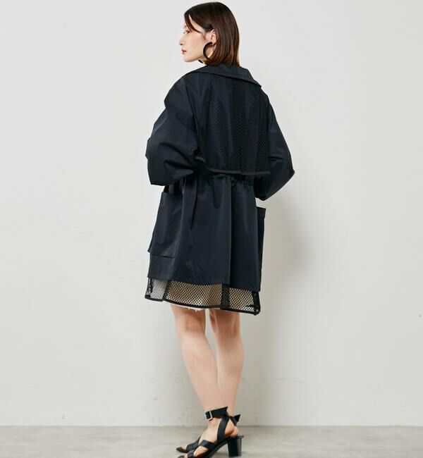 Soffitto「異素材使いマウンテンパーカーコート」|その他|