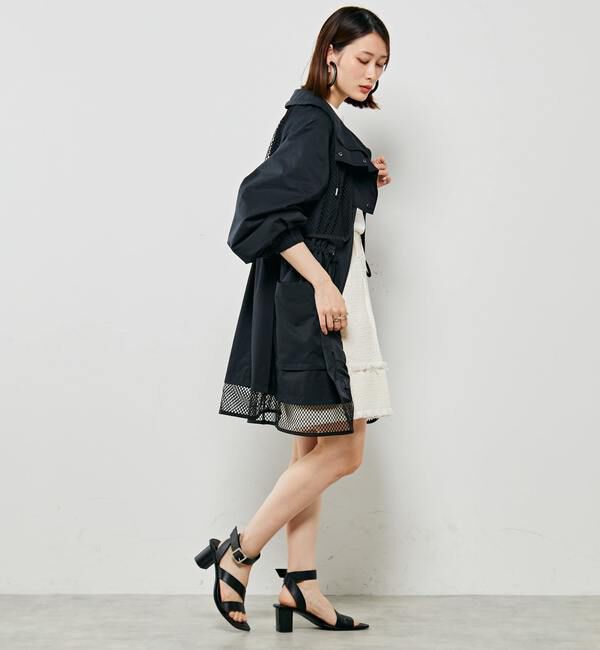 Soffitto「異素材使いマウンテンパーカーコート」|その他|