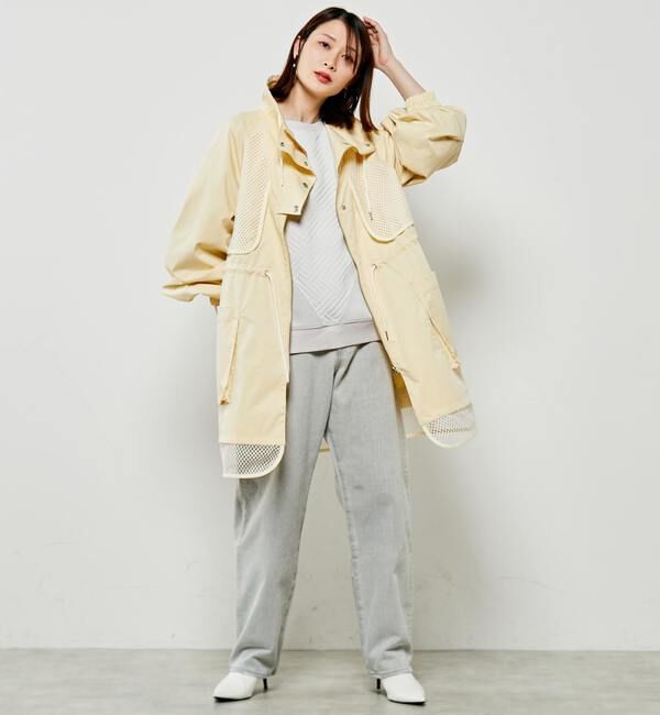 Soffitto「異素材使いマウンテンパーカーコート」|その他|