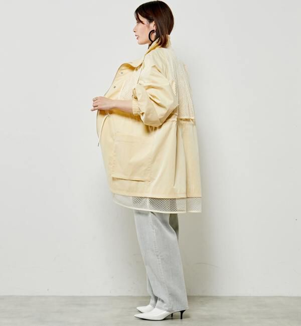 Soffitto「異素材使いマウンテンパーカーコート」|その他|