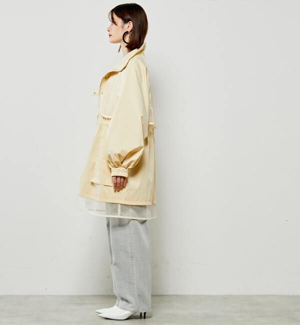 Soffitto「異素材使いマウンテンパーカーコート」|その他|