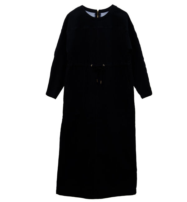 SOFFITTO「ミニ裏毛デニムワンピース」|ワンピース|